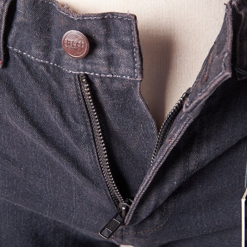 Late 1990s Black Flip Skateboarding Jeans Pants Deadstock